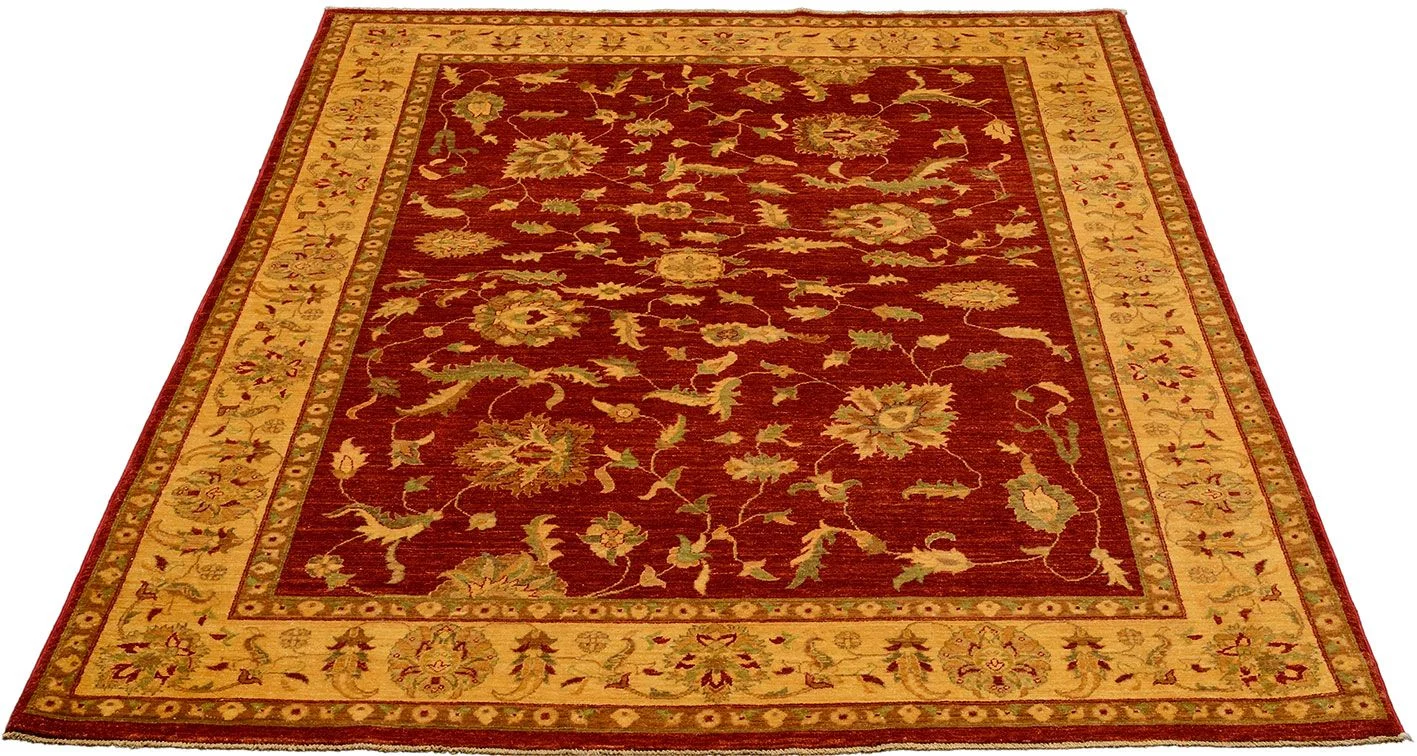 Alternative view of Ziegler Pakistani Rug 167 × 236 cm in Wool, hand-knotted