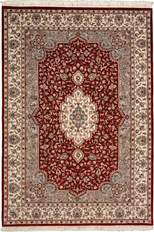 Tabriz Indian Rug 167 × 239 cm in Wool, hand-knotted