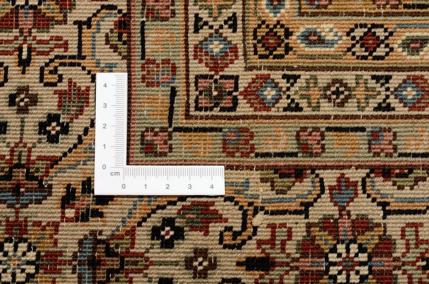 Wool Qom Indian Rug 200 × 292 cm, hand-knotted - Image 3