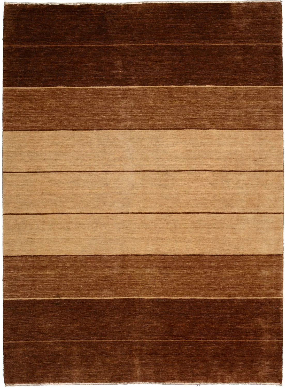 Hand-Knotted Loribaft Indian Rug, 170 × 240 cm, Wool