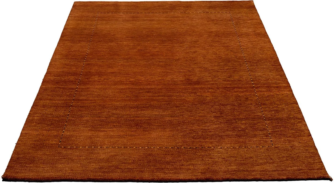 Alternative view of Hand-Knotted Loribaft Indian Rug, 166 × 235 cm, Wool
