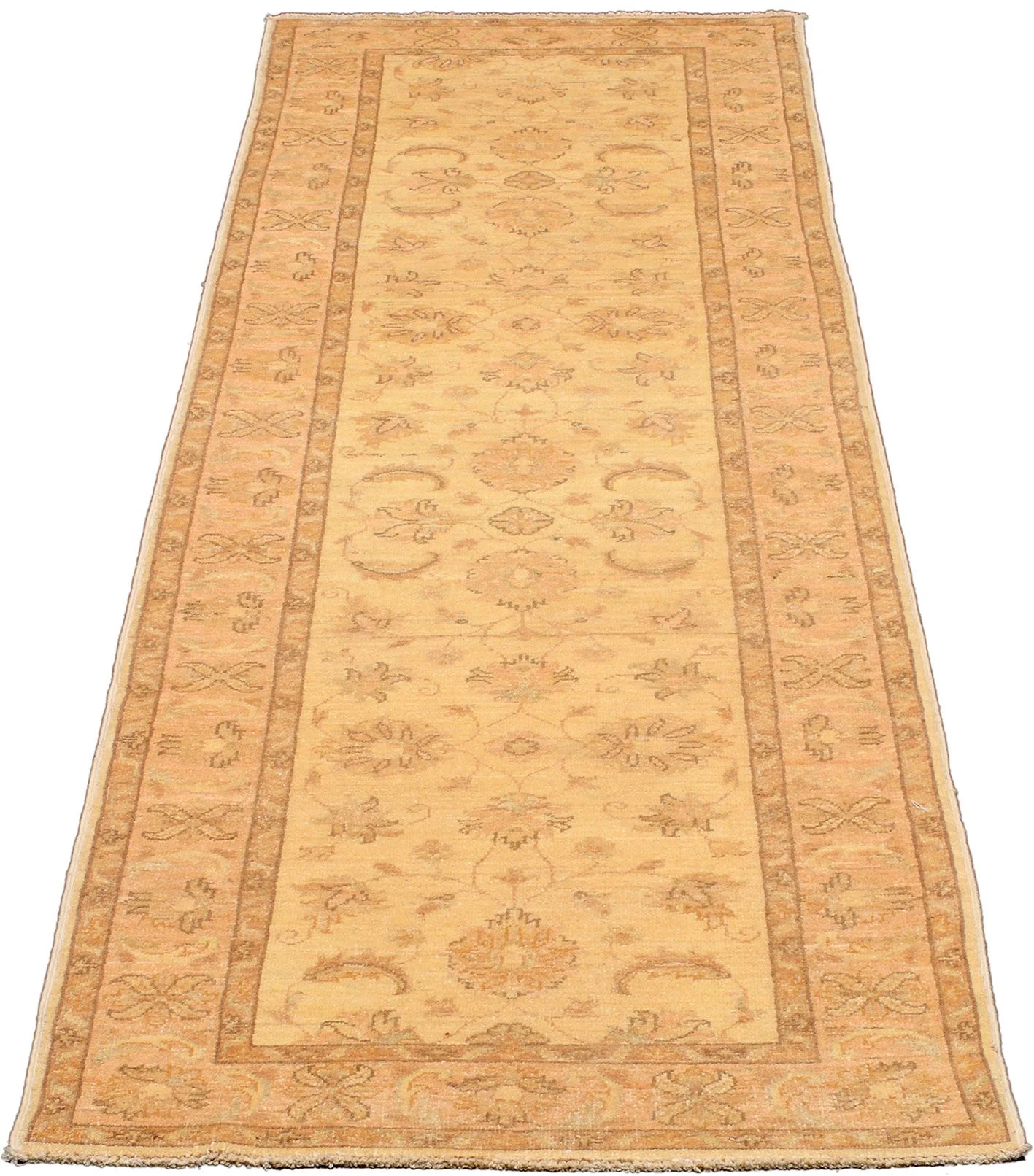 Alternative view of Wool Ziegler Pakistani Rug 80 × 298 cm, hand-knotted