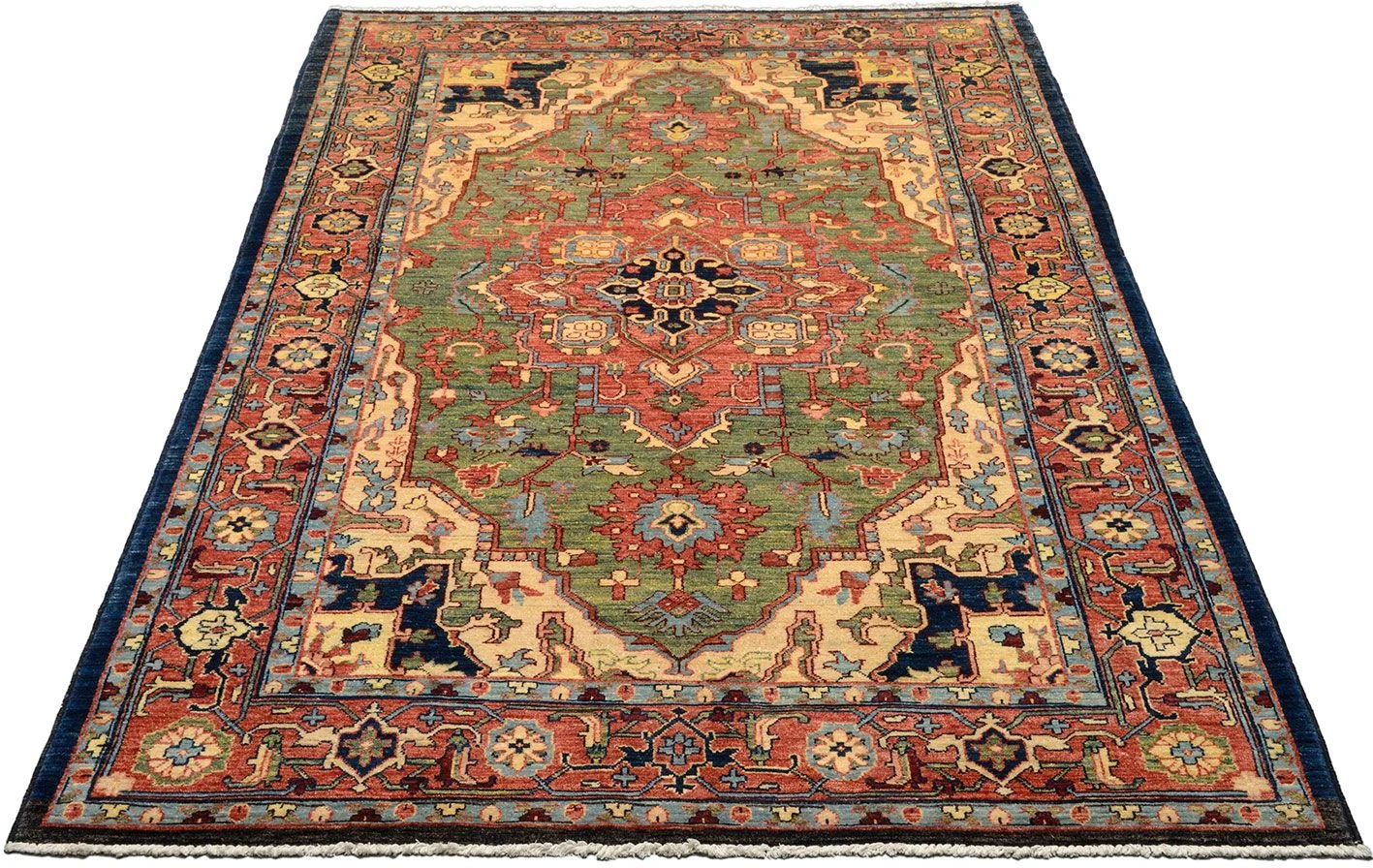 Alternative view of Wool Ziegler Pakistani Rug 171 × 279 cm, hand-knotted