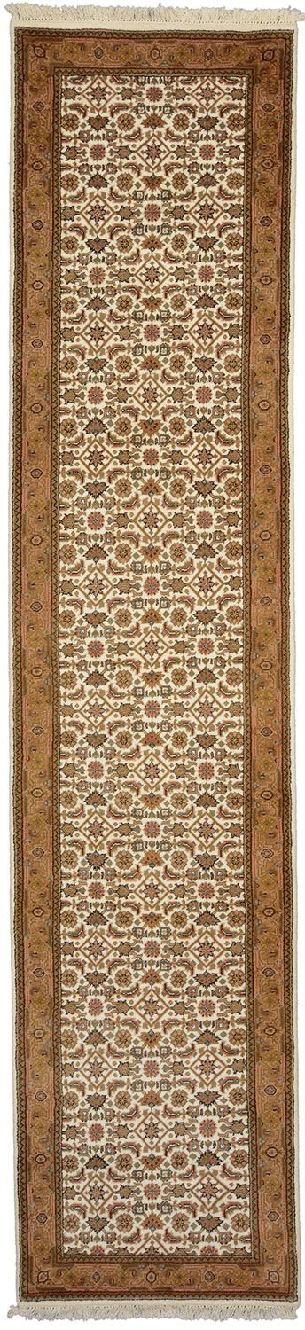 Wool Bijar Indian Rug 78 × 346 cm, hand-knotted
