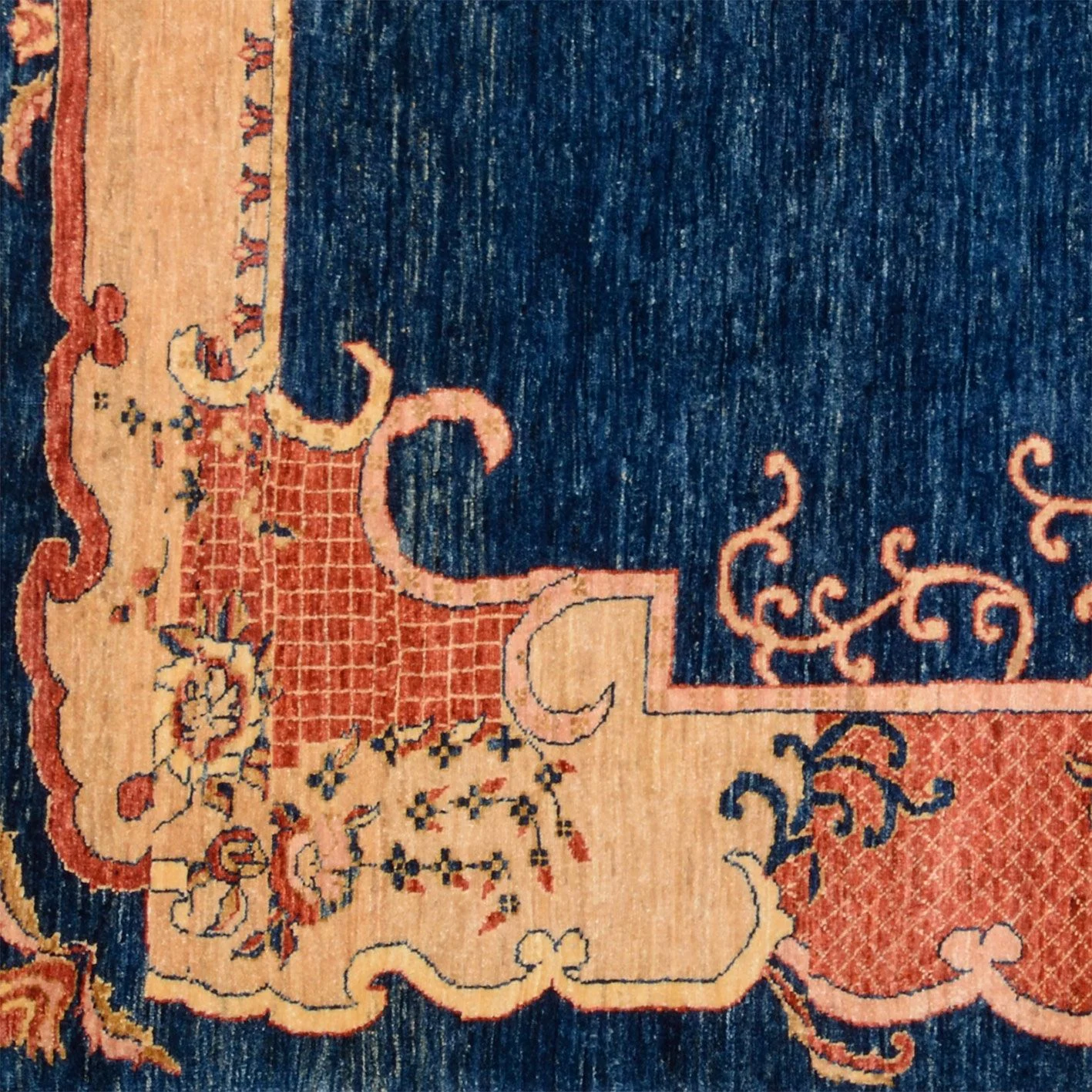 Hand-Knotted Ziegler Pakistani Rug, 208 × 251 cm, Wool - Image 4