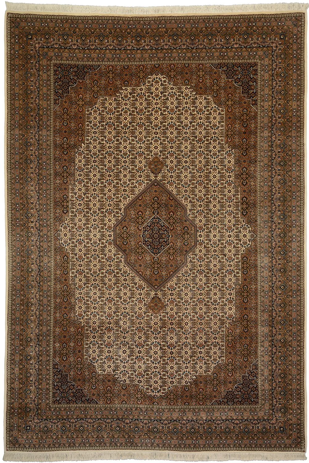 Bijar Indian Rug 197 × 287 cm in Wool, hand-knotted