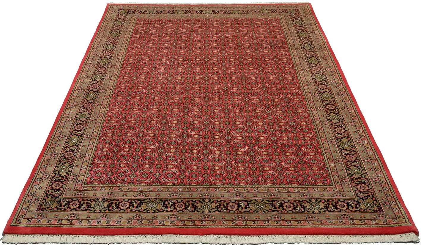 Alternative view of Wool Bijar Indian Rug 201 × 288 cm, hand-knotted