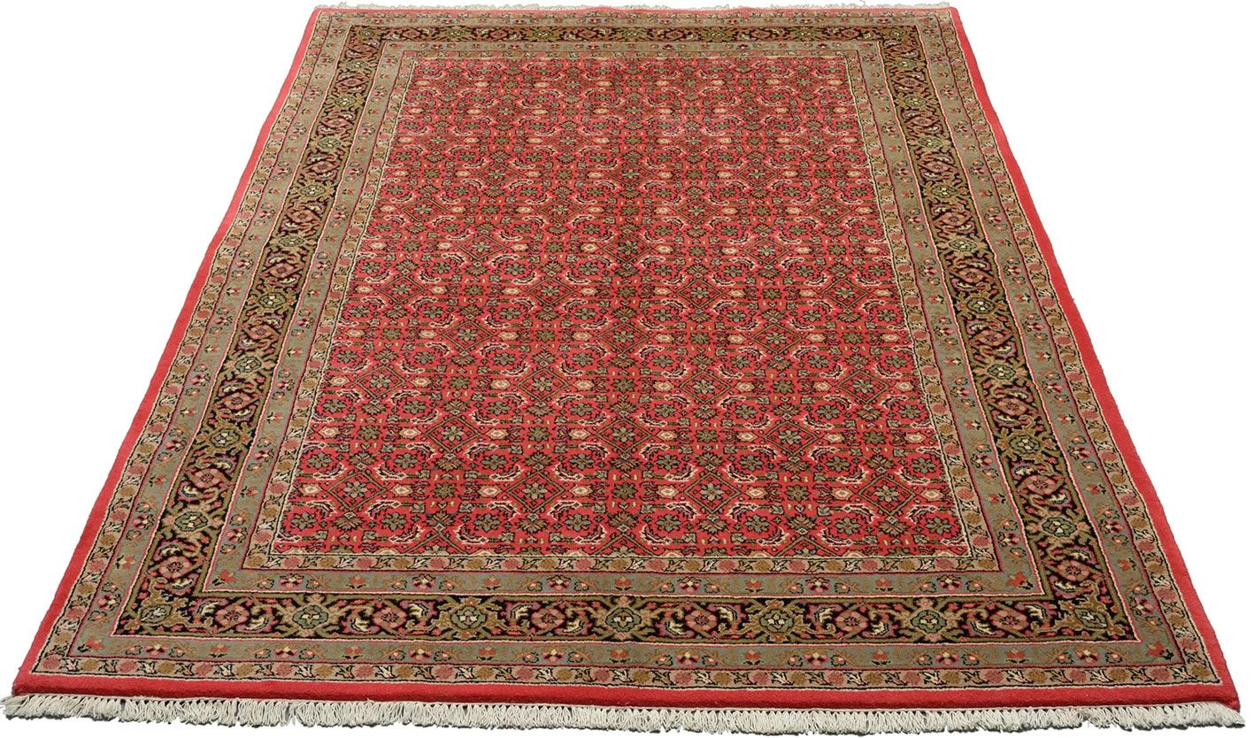 Alternative view of Wool Bijar Indian Rug 166 × 244 cm, hand-knotted