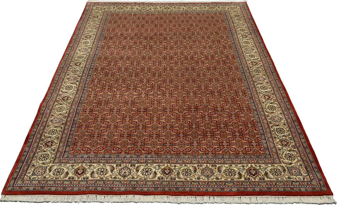 Alternative view of Tabriz Indian Rug 196 × 300 cm in Wool, hand-knotted