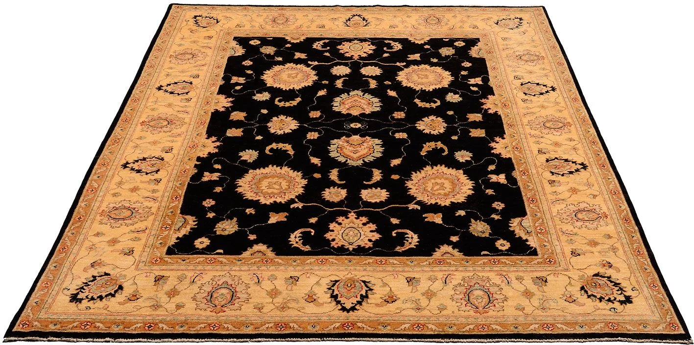 Alternative view of Ziegler Pakistani Rug 200 × 254 cm in Wool, hand-knotted