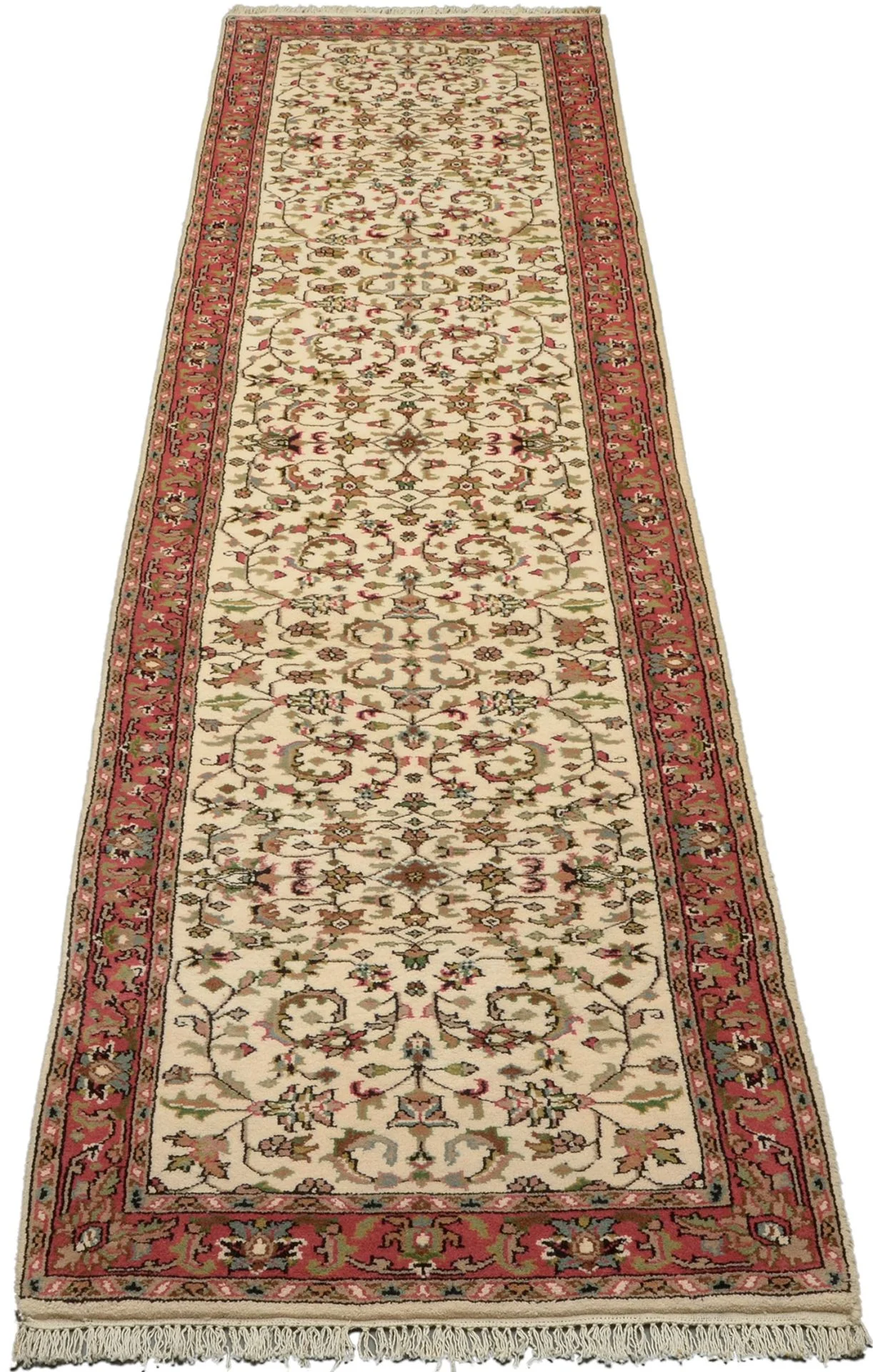 Alternative view of Hand-Knotted Bijar Indian Rug, 82 × 338 cm, Wool