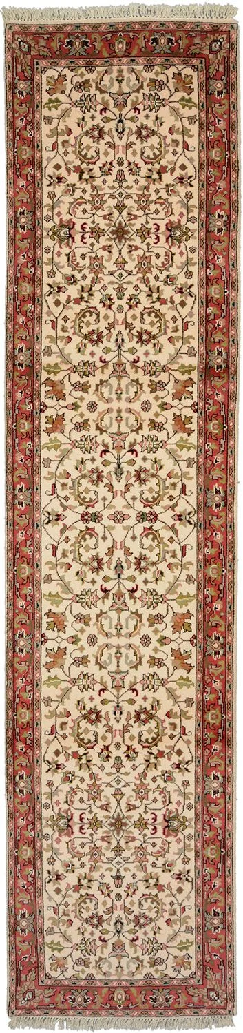 Wool Bijar Indian Rug 79 × 339 cm, hand-knotted