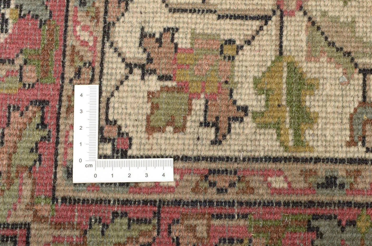 Hand-Knotted Bijar Indian Rug, 82 × 348 cm, Wool - Image 3