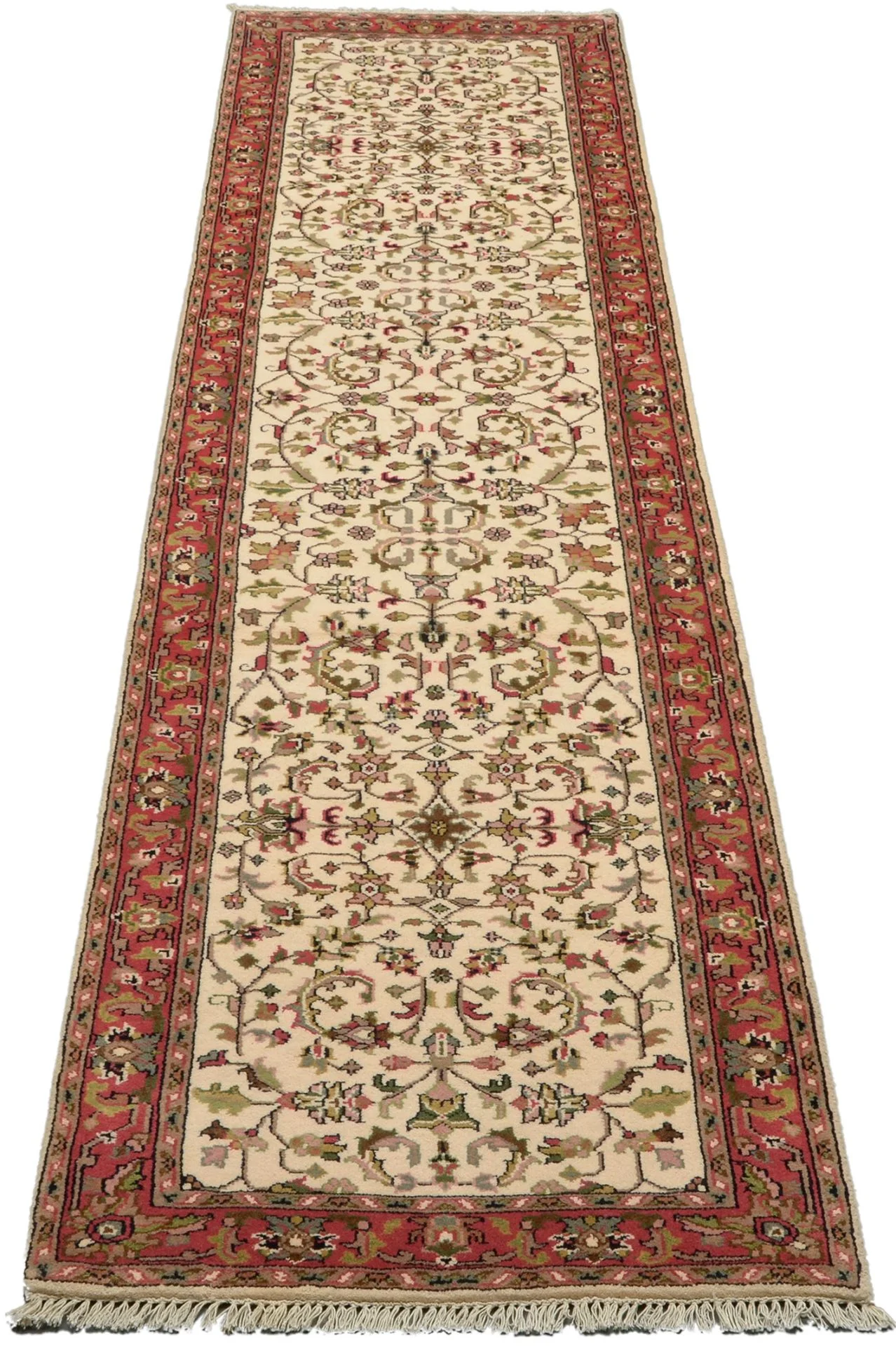 Alternative view of Wool Bijar Indian Rug 80 × 327 cm, hand-knotted