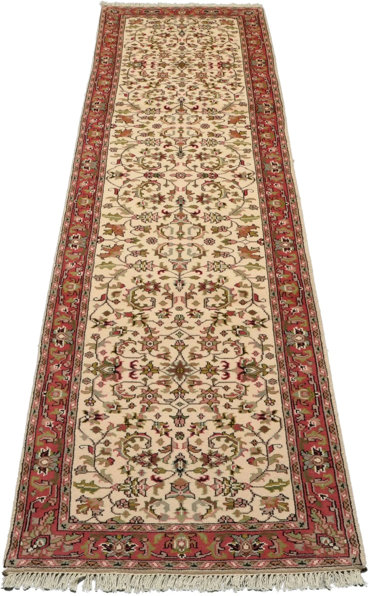 Alternative view of Wool Bijar Indian Rug 79 × 339 cm, hand-knotted