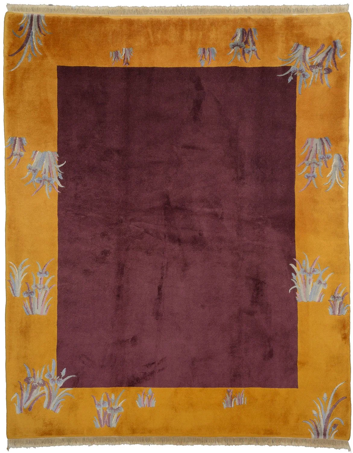 Hand-Knotted Peking Chinese Rug, 204 × 256 cm, Wool