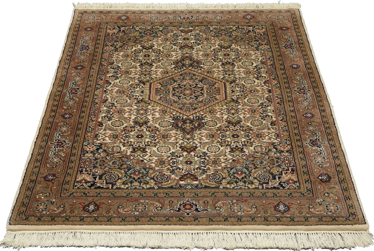 Alternative view of Bijar Indian Rug 120 × 177 cm in Wool, hand-knotted