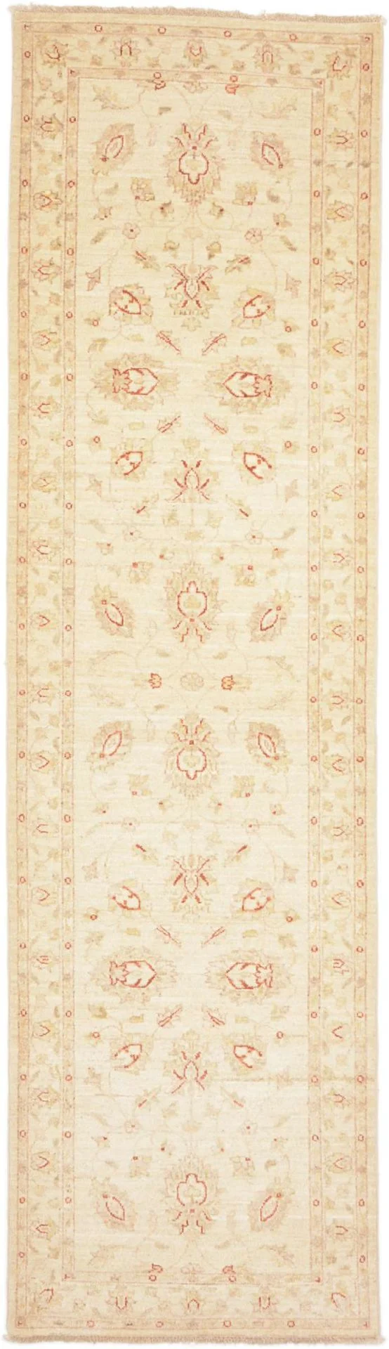 Ziegler Pakistani Rug 81 × 294 cm in Wool, hand-knotted