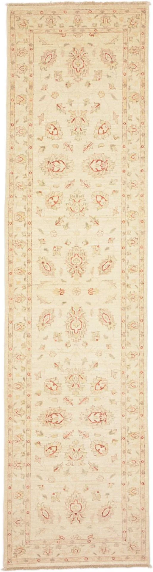 Ziegler Pakistani Rug 75 × 306 cm in Wool, hand-knotted