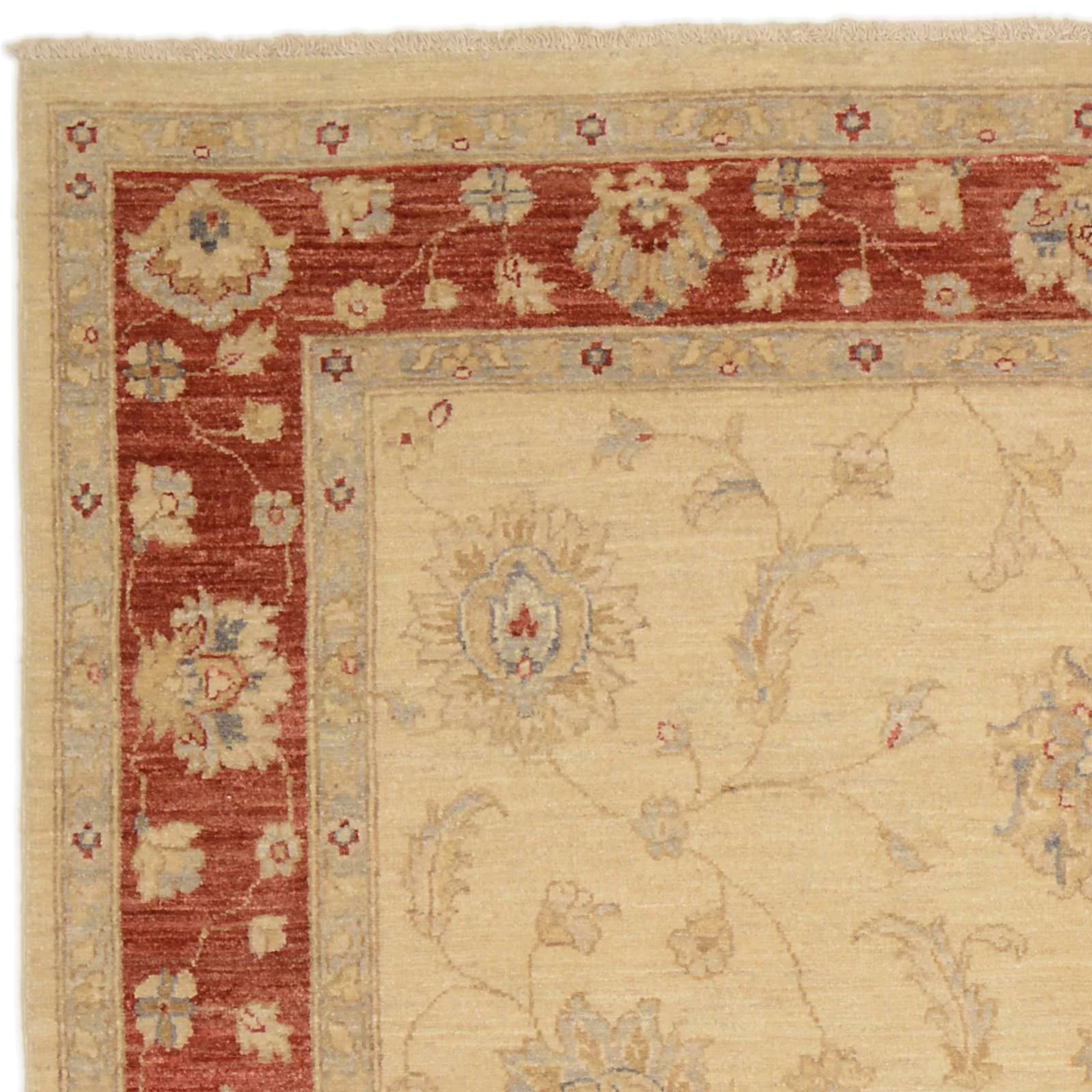 Ziegler Pakistani Rug 238 × 163 cm in Wool, hand-knotted - Image 5