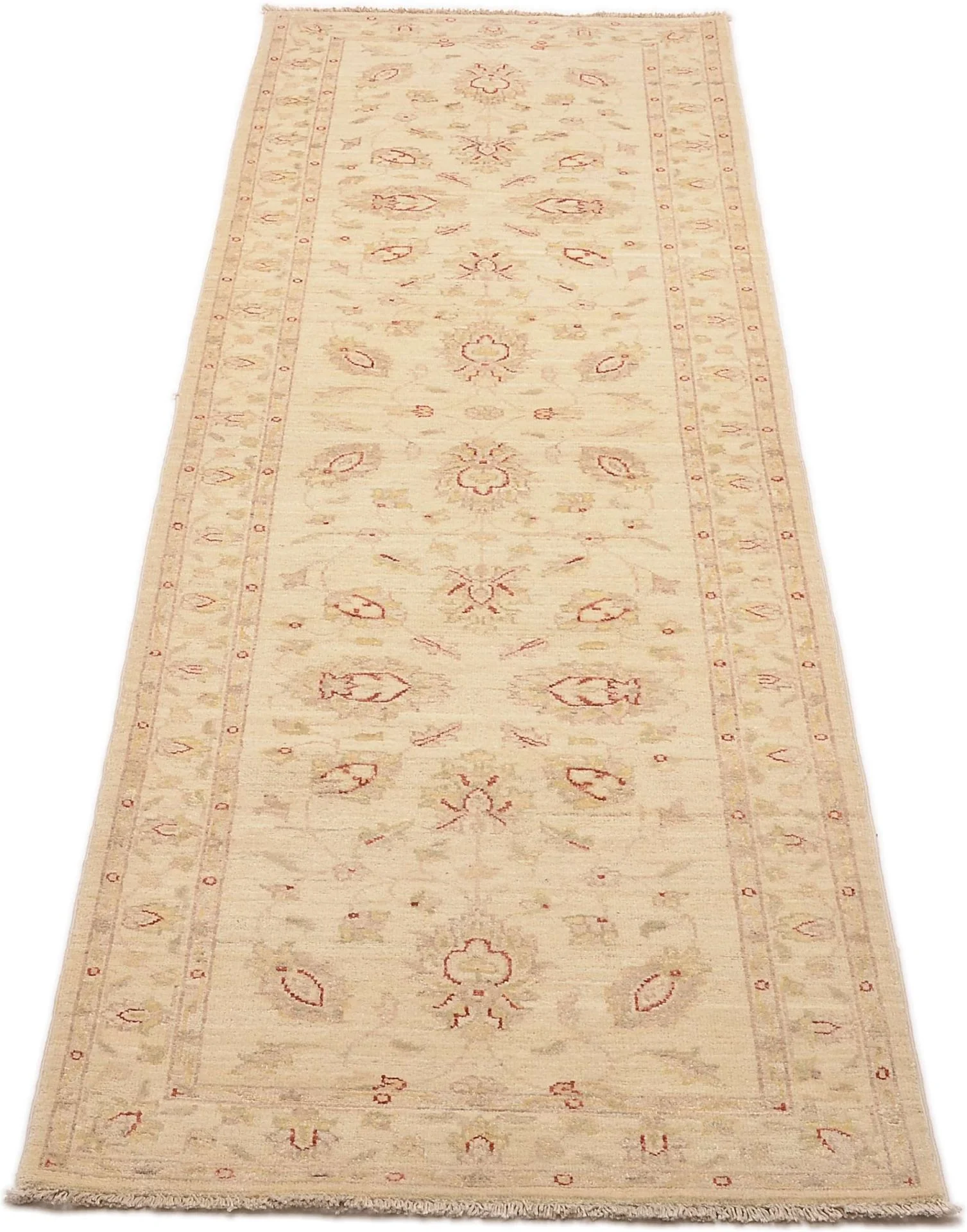 Alternative view of Ziegler Pakistani Rug 81 × 294 cm in Wool, hand-knotted
