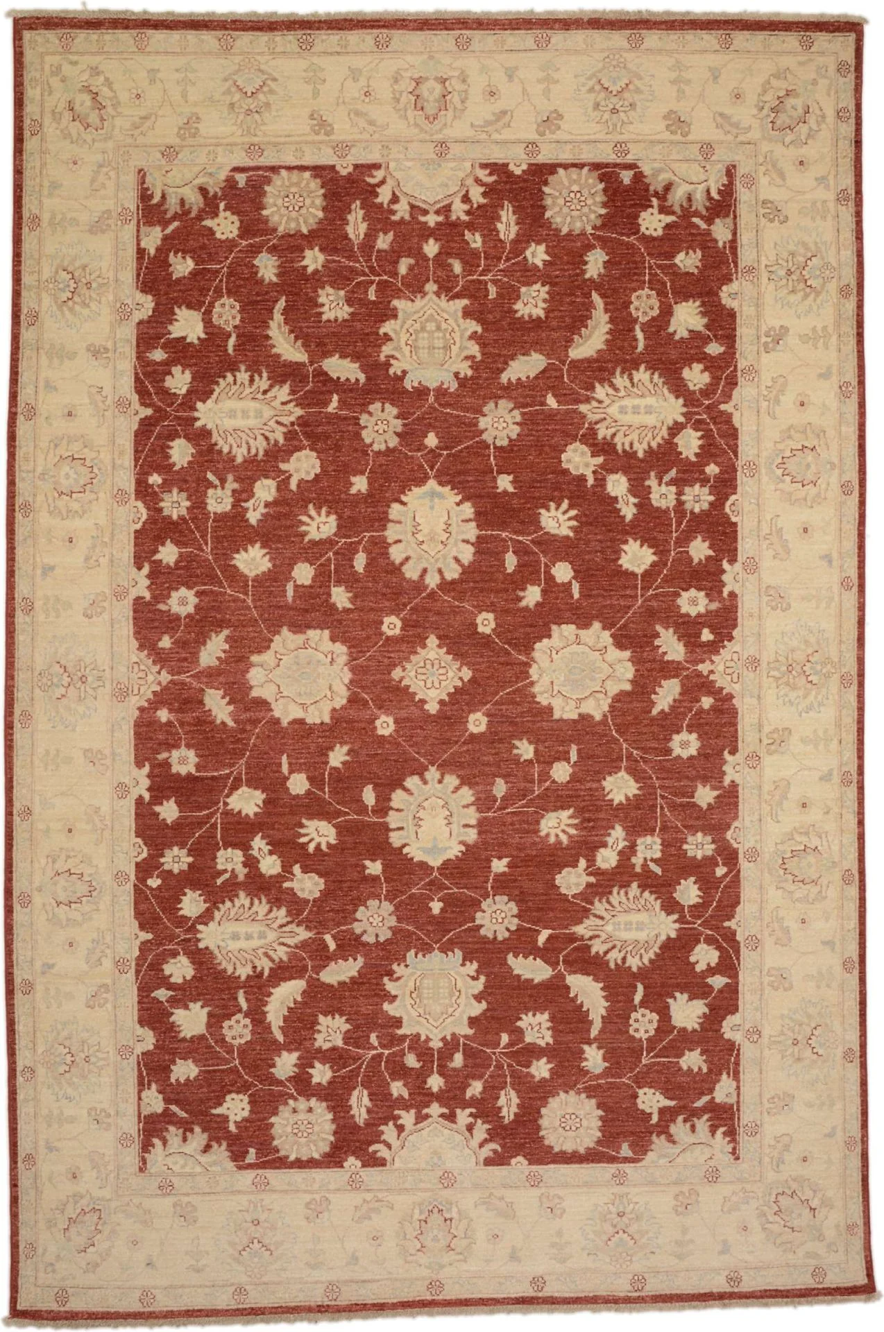 Wool Ziegler Pakistani Rug 191 × 291 cm, hand-knotted