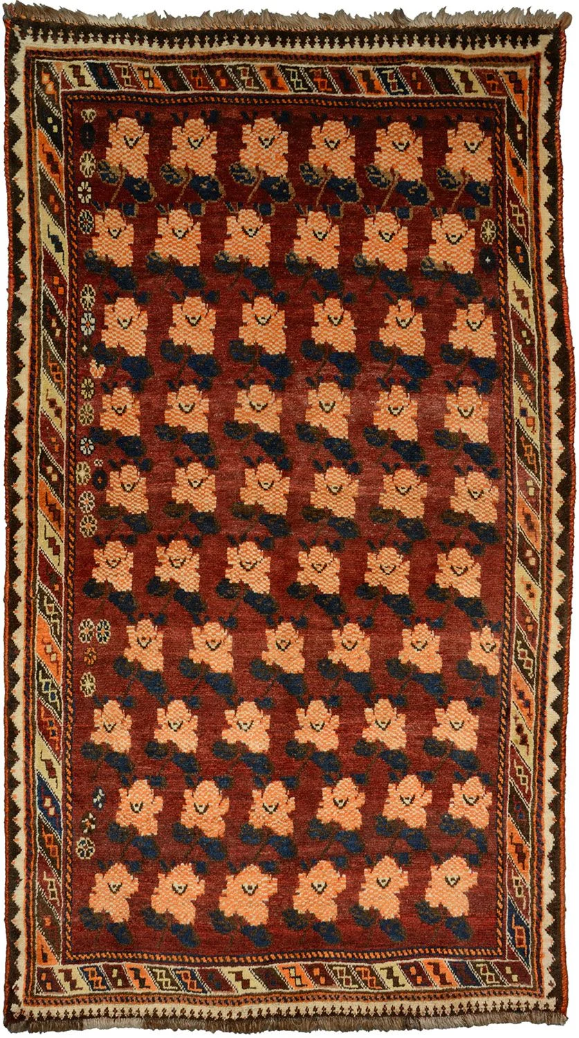 Wool Afshar Persian Rug 130 × 180 cm, hand-knotted