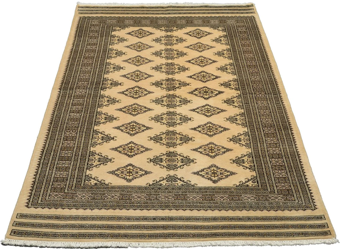 Alternative view of Wool Pakistani Rug 136 × 225 cm, hand-knotted