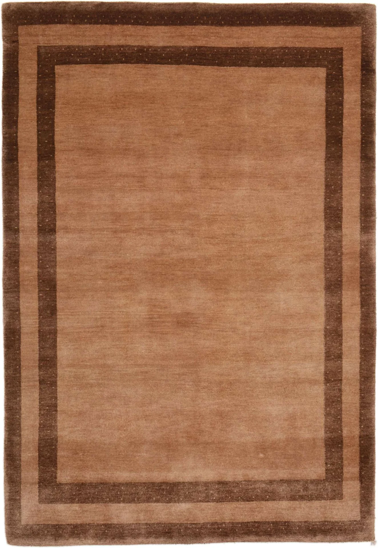 Hand-Knotted Loribaft Indian Rug, 119 × 178 cm, Wool