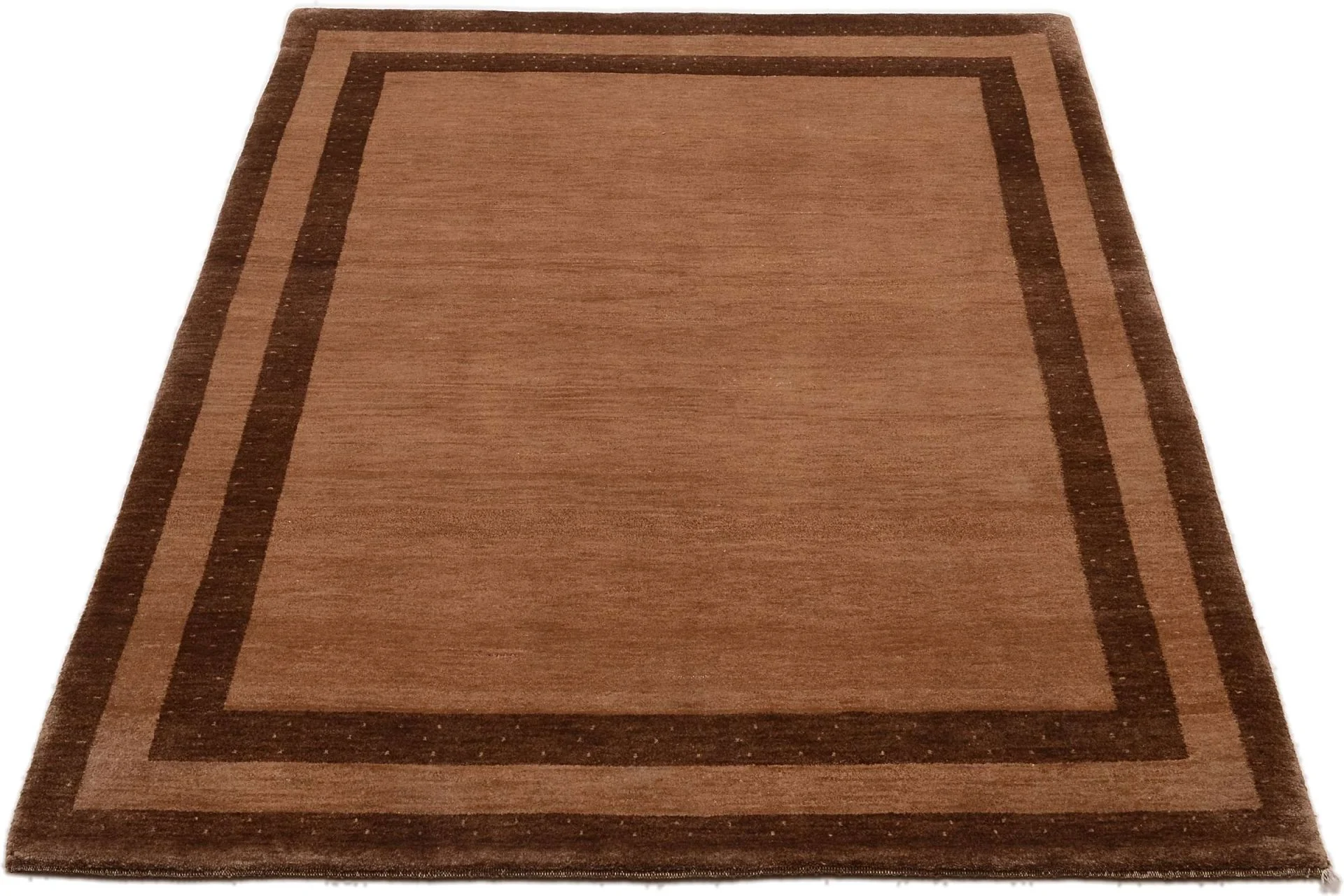 Alternative view of Hand-Knotted Loribaft Indian Rug, 119 × 178 cm, Wool