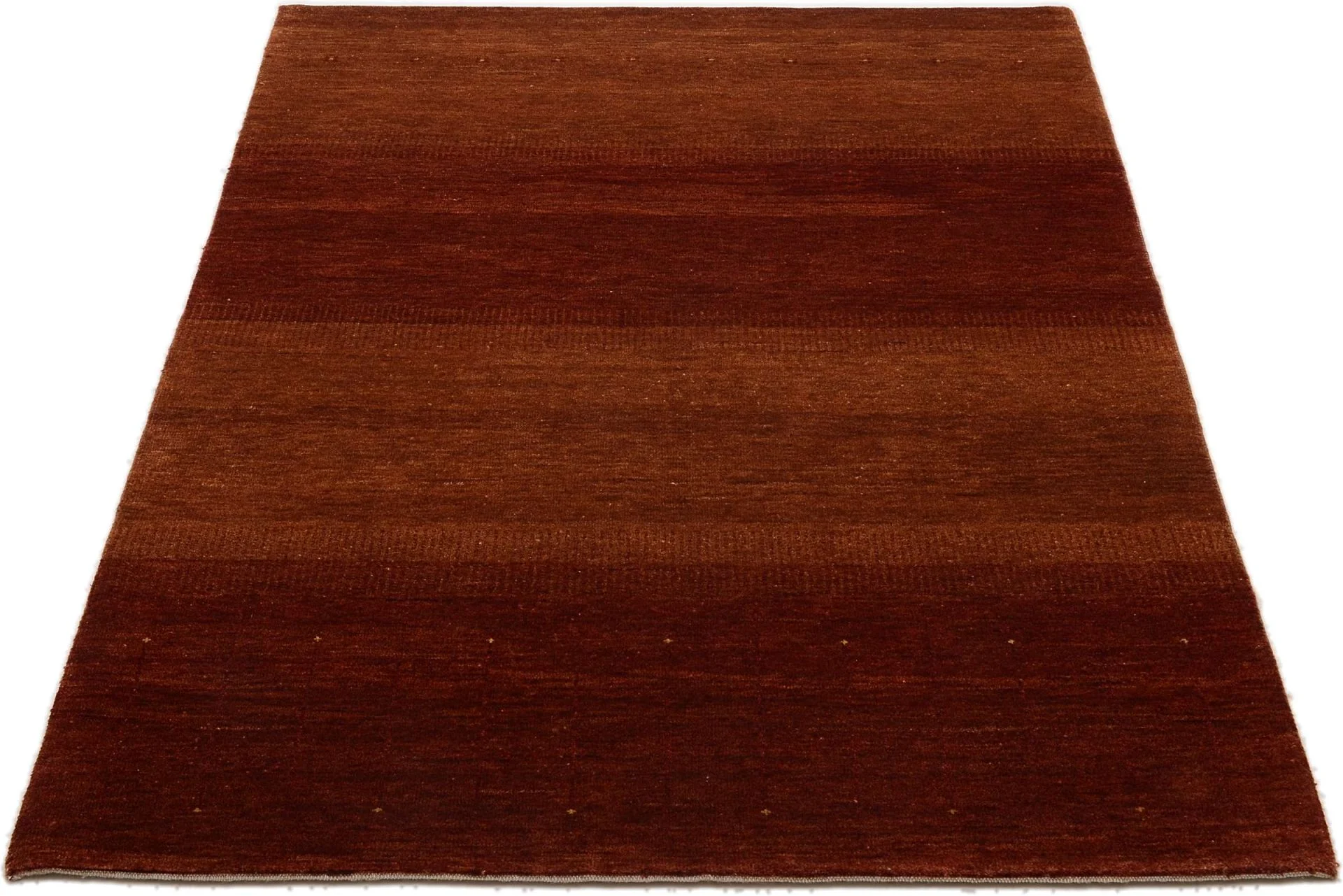 Alternative view of Hand-Knotted Loribaft Indian Rug, 121 × 177 cm, Wool