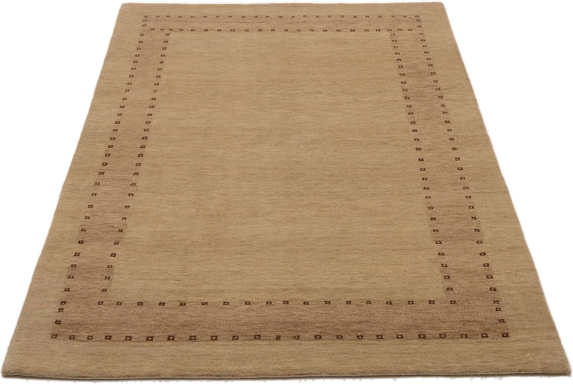 Alternative view of Wool Loribaft Indian Rug 122 × 184 cm, hand-knotted