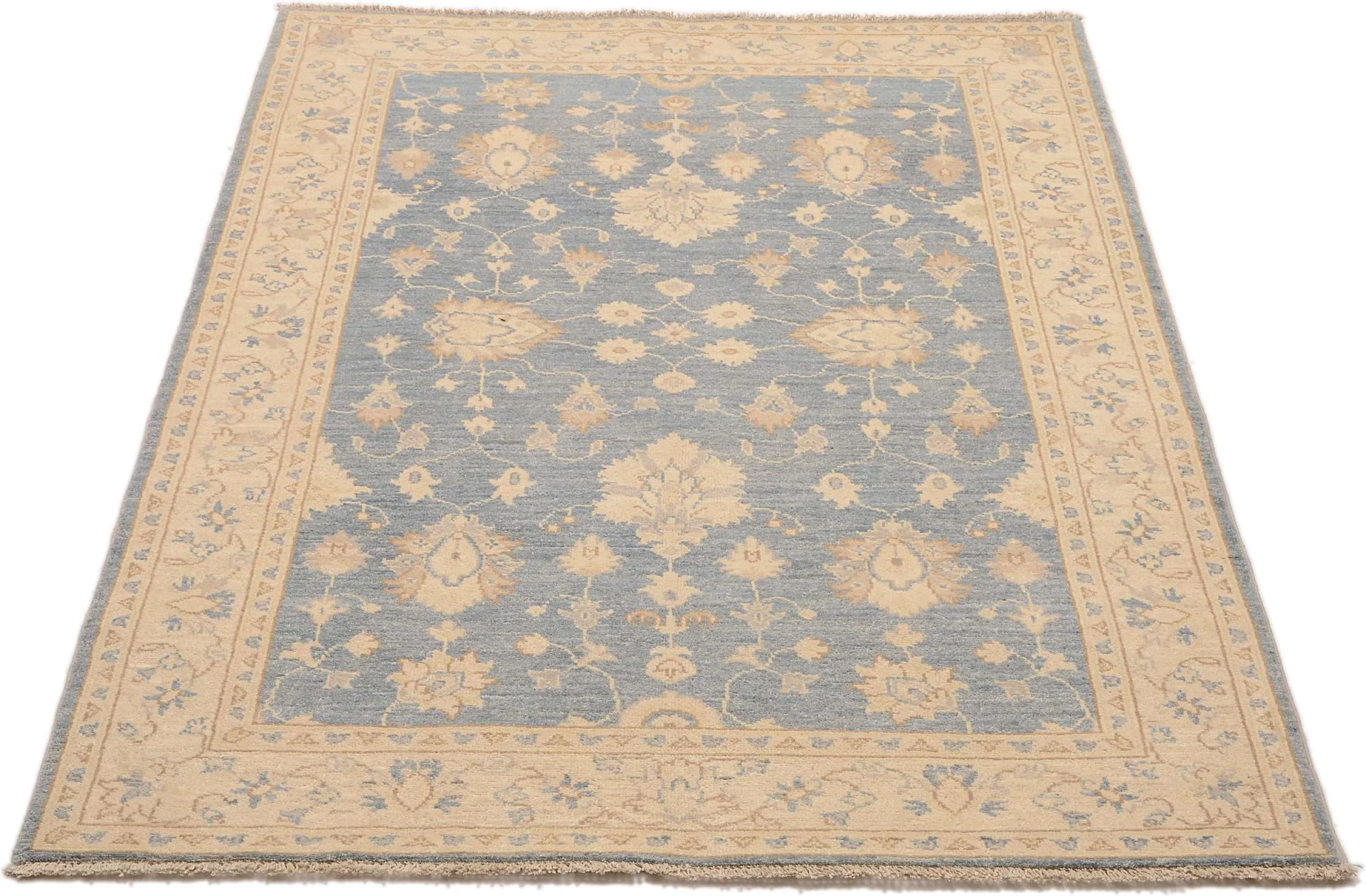 Alternative view of Wool Ziegler Pakistani Rug 123 × 175 cm, hand-knotted