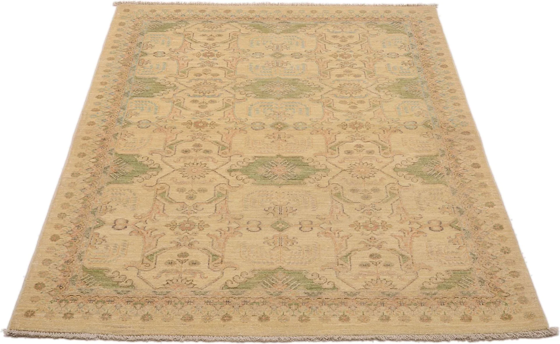 Alternative view of Ziegler Pakistani Rug 123 × 176 cm in Wool, hand-knotted