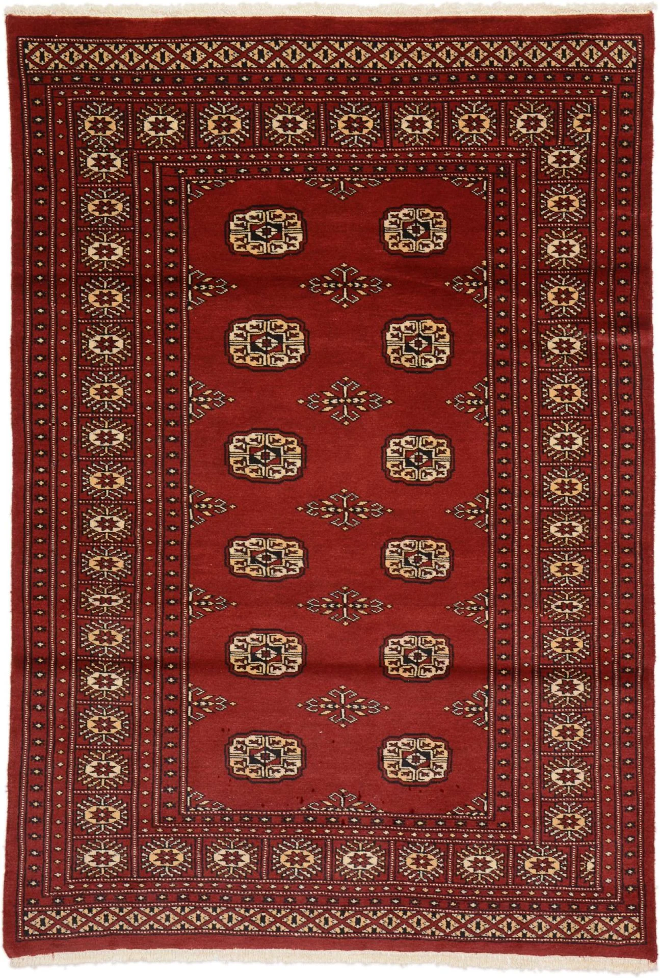Wool Pakistani Rug 120 × 176 cm, hand-knotted