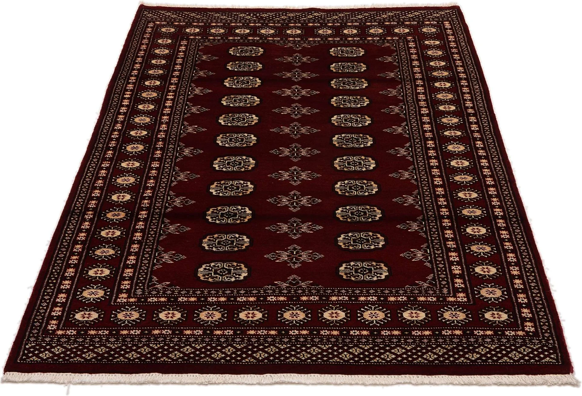 Alternative view of Hand-Knotted Pakistani Rug, 122 × 190 cm, Wool