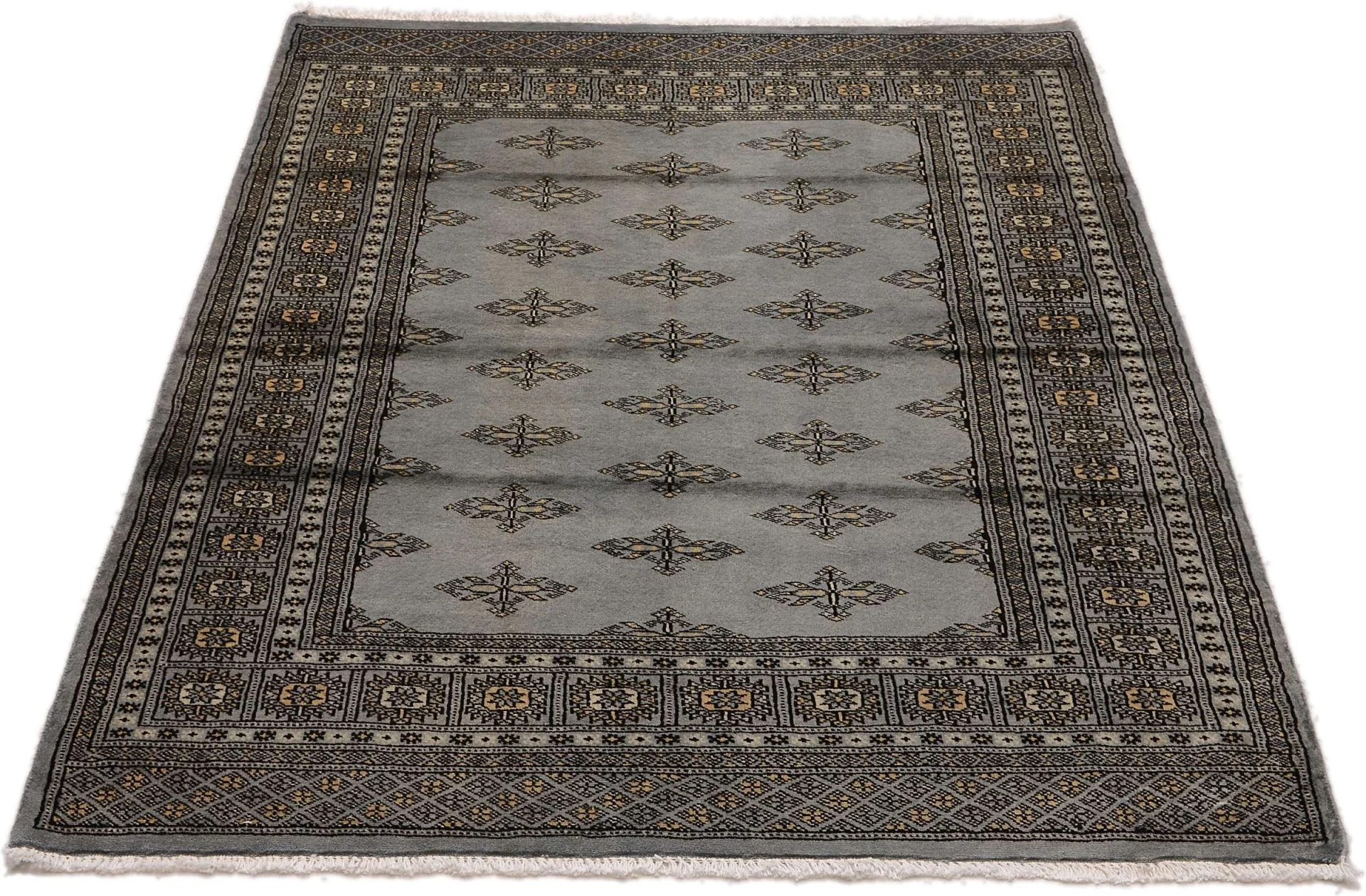 Alternative view of Wool Pakistani Rug 124 × 177 cm, hand-knotted