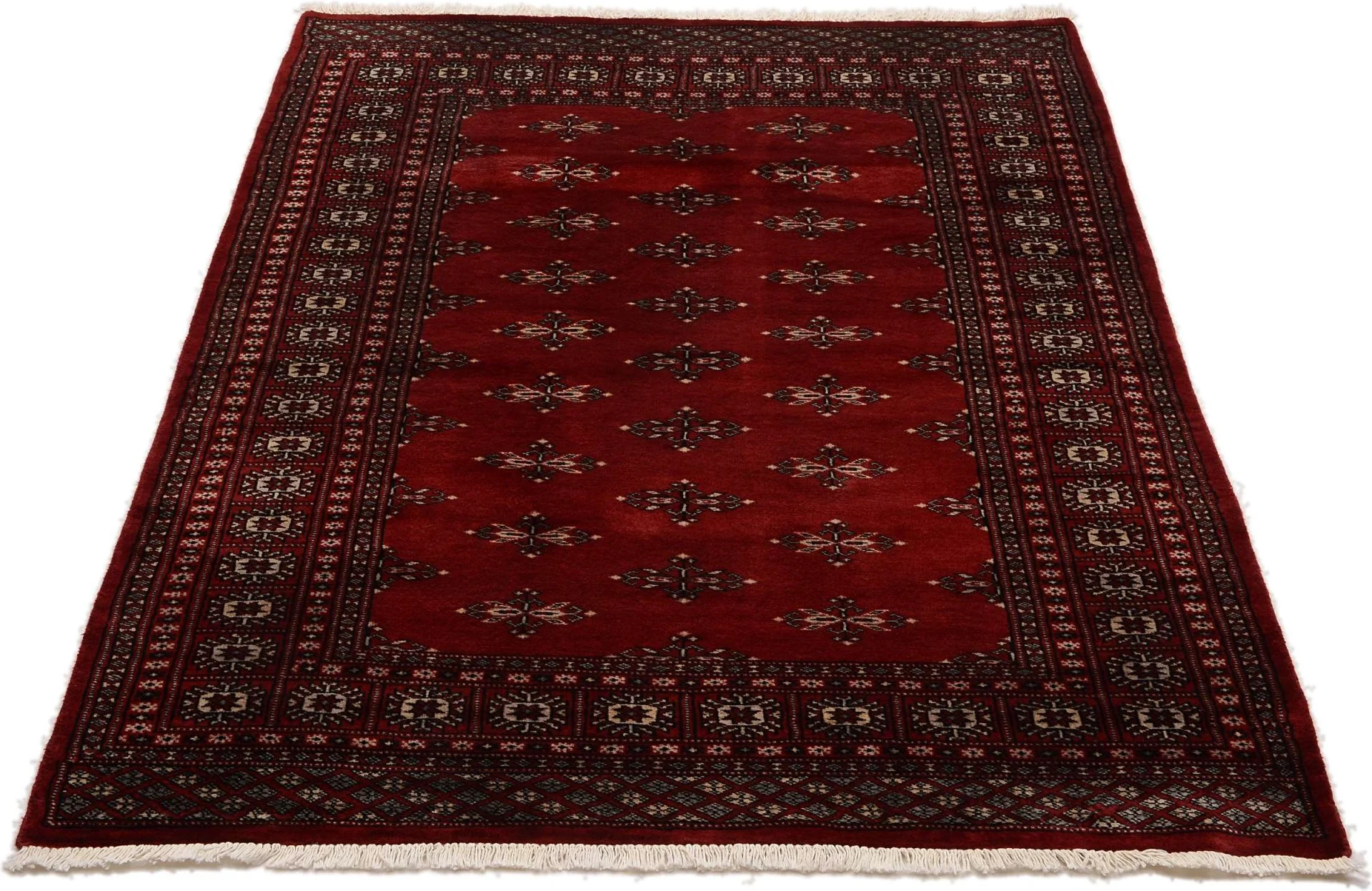 Alternative view of Pakistani Rug 121 × 180 cm in Wool, hand-knotted