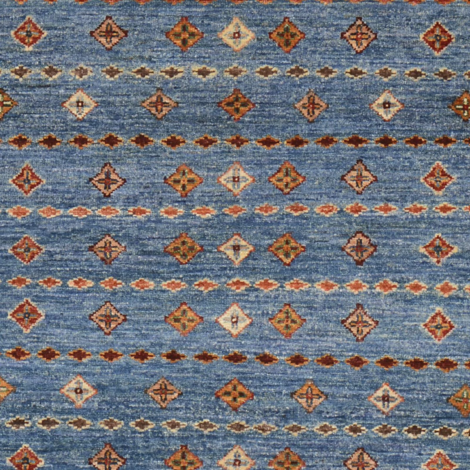 Hand-Knotted Samarkand Pakistani Rug, 124 × 189 cm, Wool - Image 4