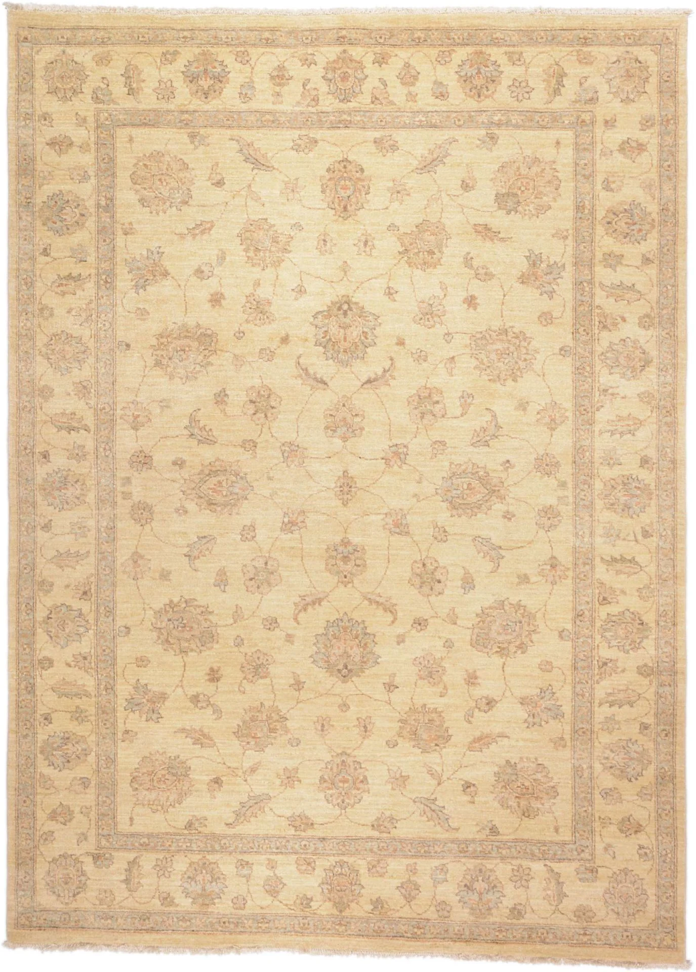 Wool Ziegler Afghan Rug 170 × 234 cm, hand-knotted