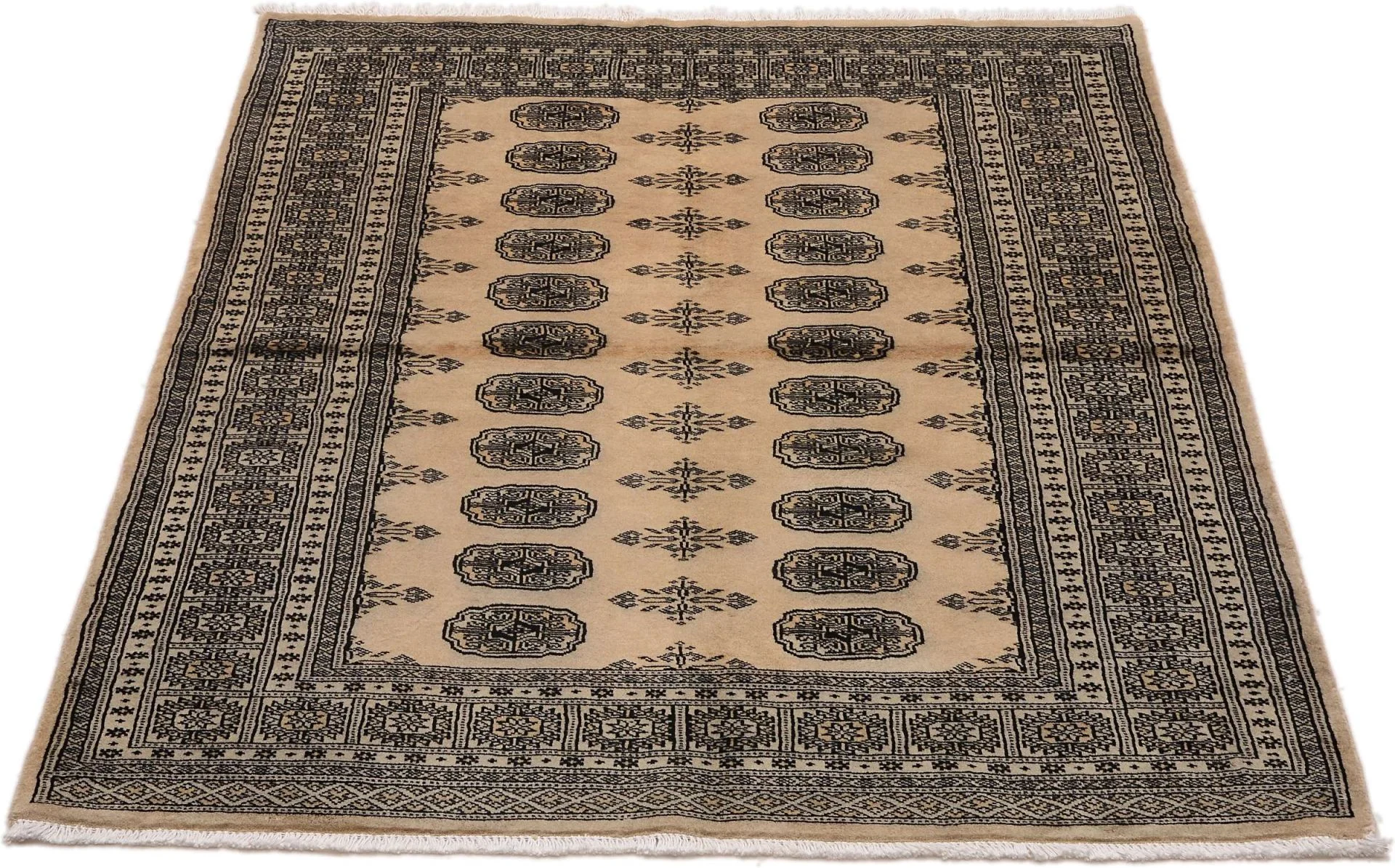 Alternative view of Hand-Knotted Pakistani Rug, 125 × 180 cm, Wool
