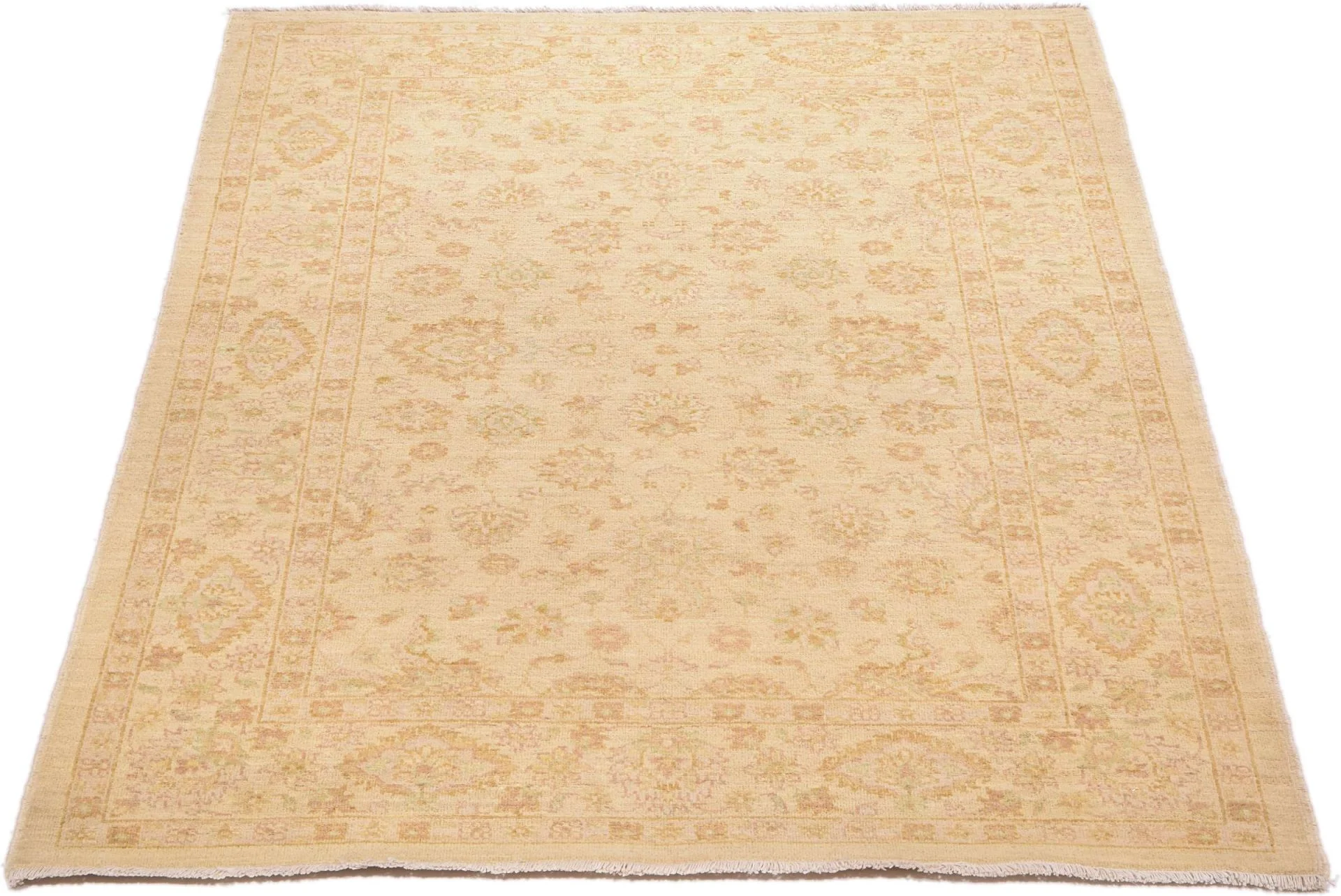 Alternative view of Ziegler Pakistani Rug 125 × 184 cm in Wool, hand-knotted