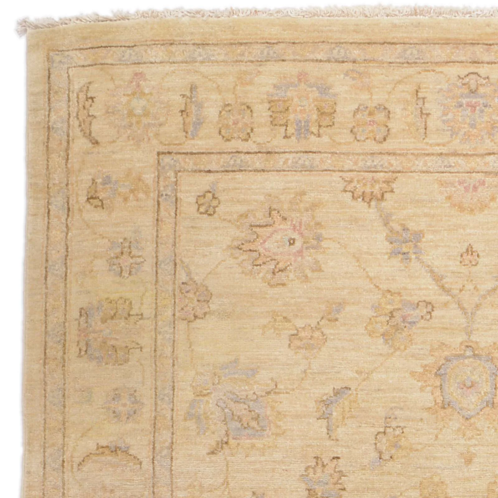 Wool Ziegler Pakistani Rug 126 × 189 cm, hand-knotted - Image 6