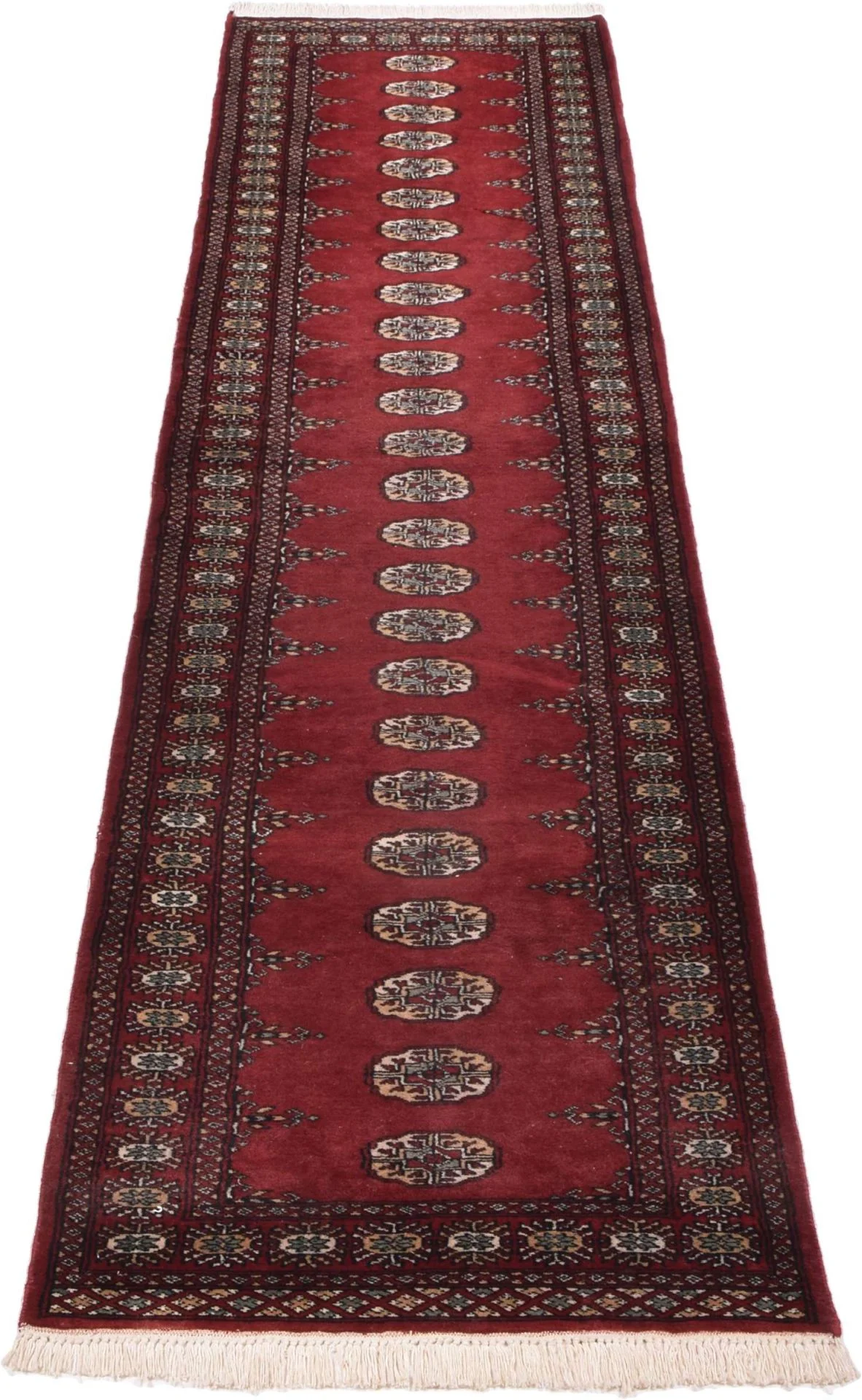 Alternative view of Wool Pakistani Rug 76 × 359 cm, hand-knotted