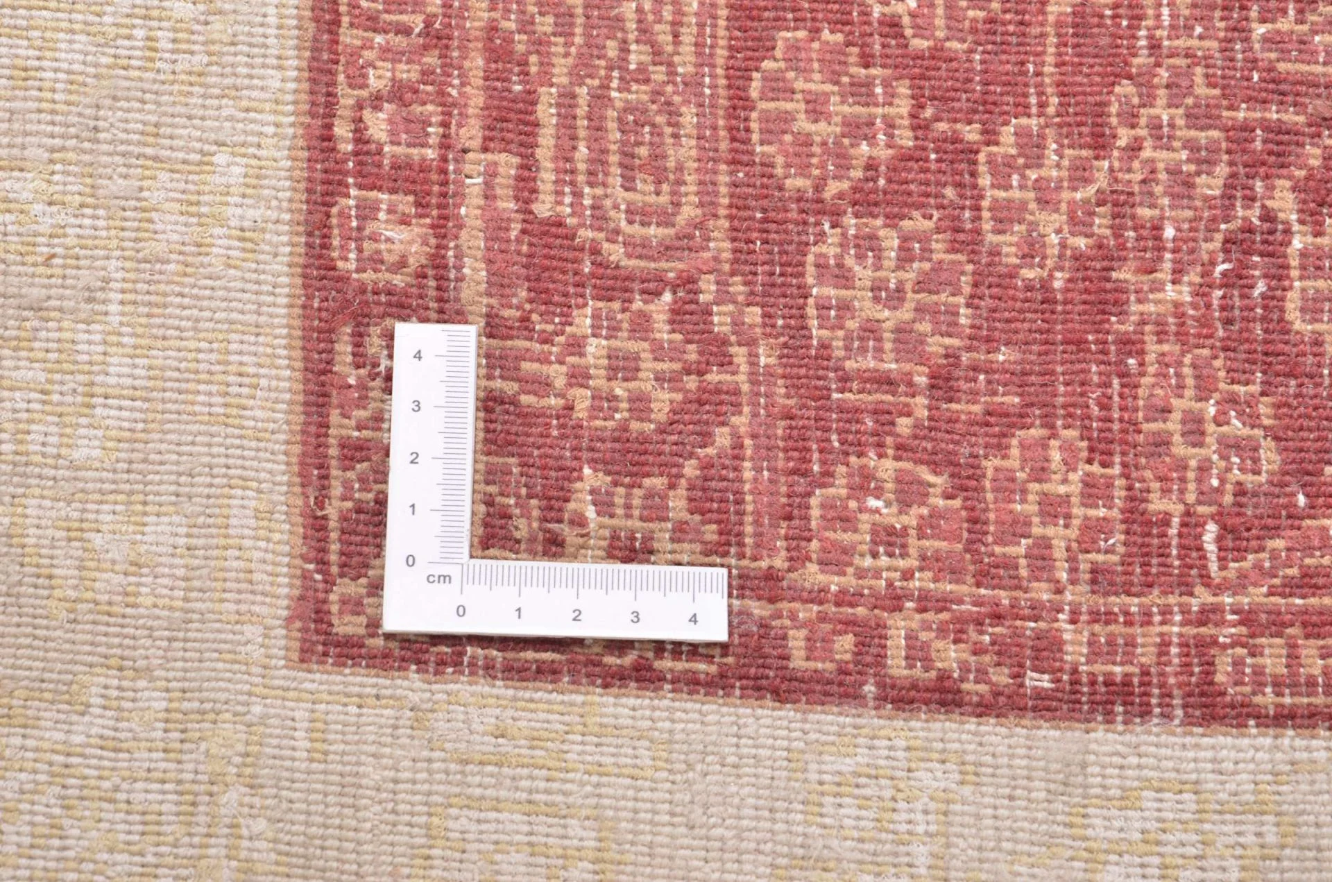 Wool Tabriz Indian Rug 85 × 290 cm, hand-knotted - Image 3