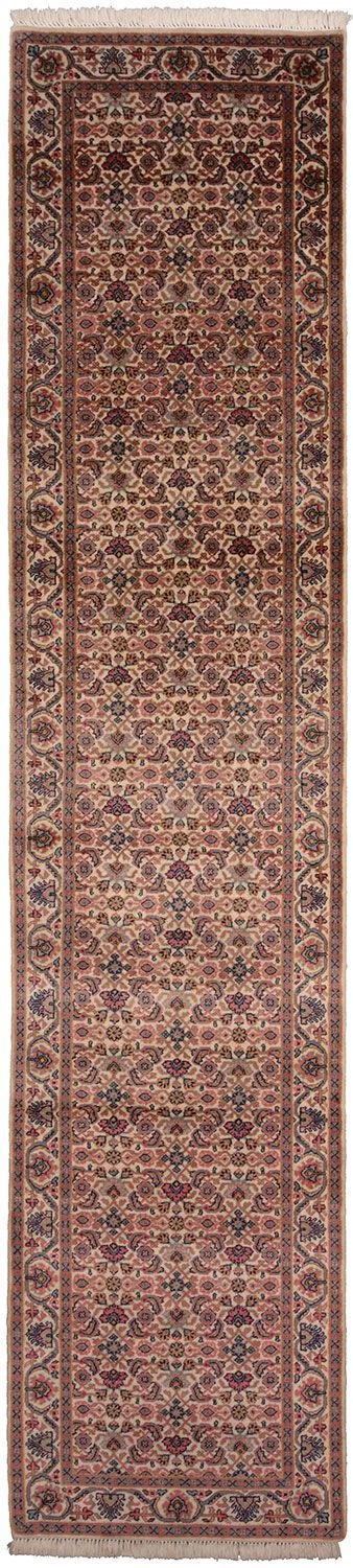 Bijar Indian Rug 76 × 368 cm in Wool, hand-knotted