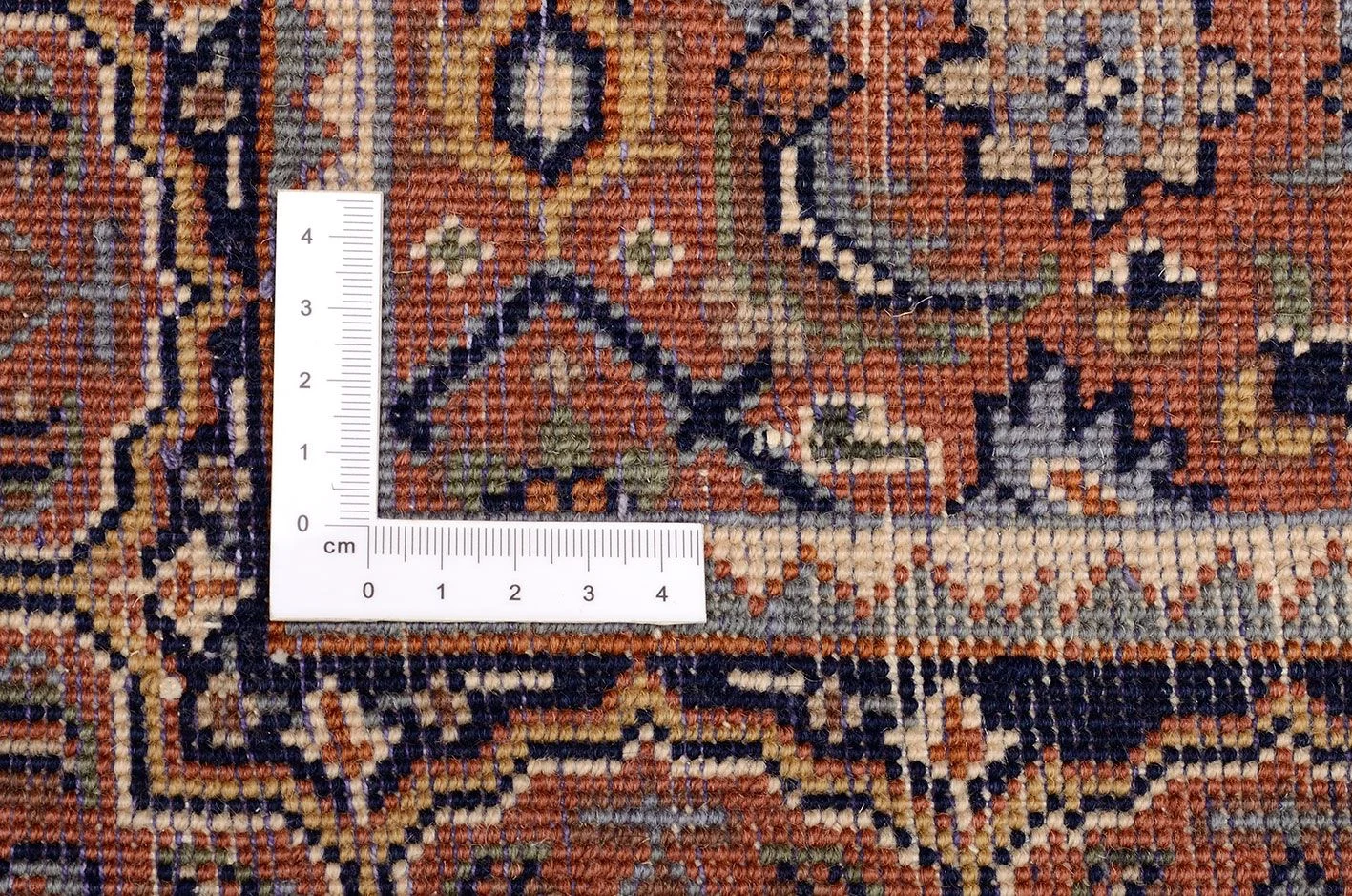 Wool Bijar Indian Rug 77 × 274 cm, hand-knotted - Image 3