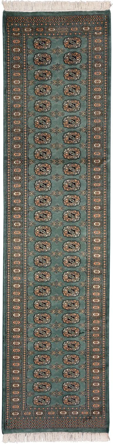Wool Pakistani Rug 80 × 314 cm, hand-knotted