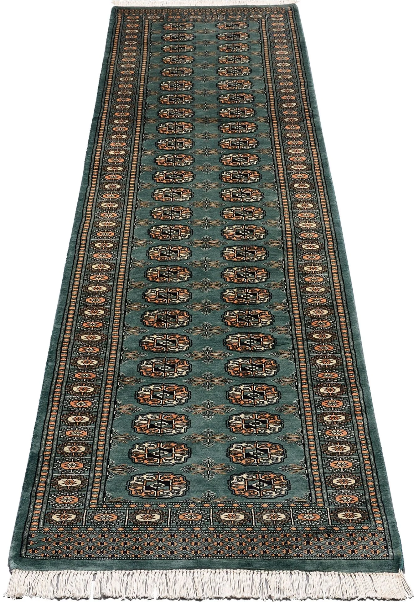 Alternative view of Wool Pakistani Rug 80 × 314 cm, hand-knotted