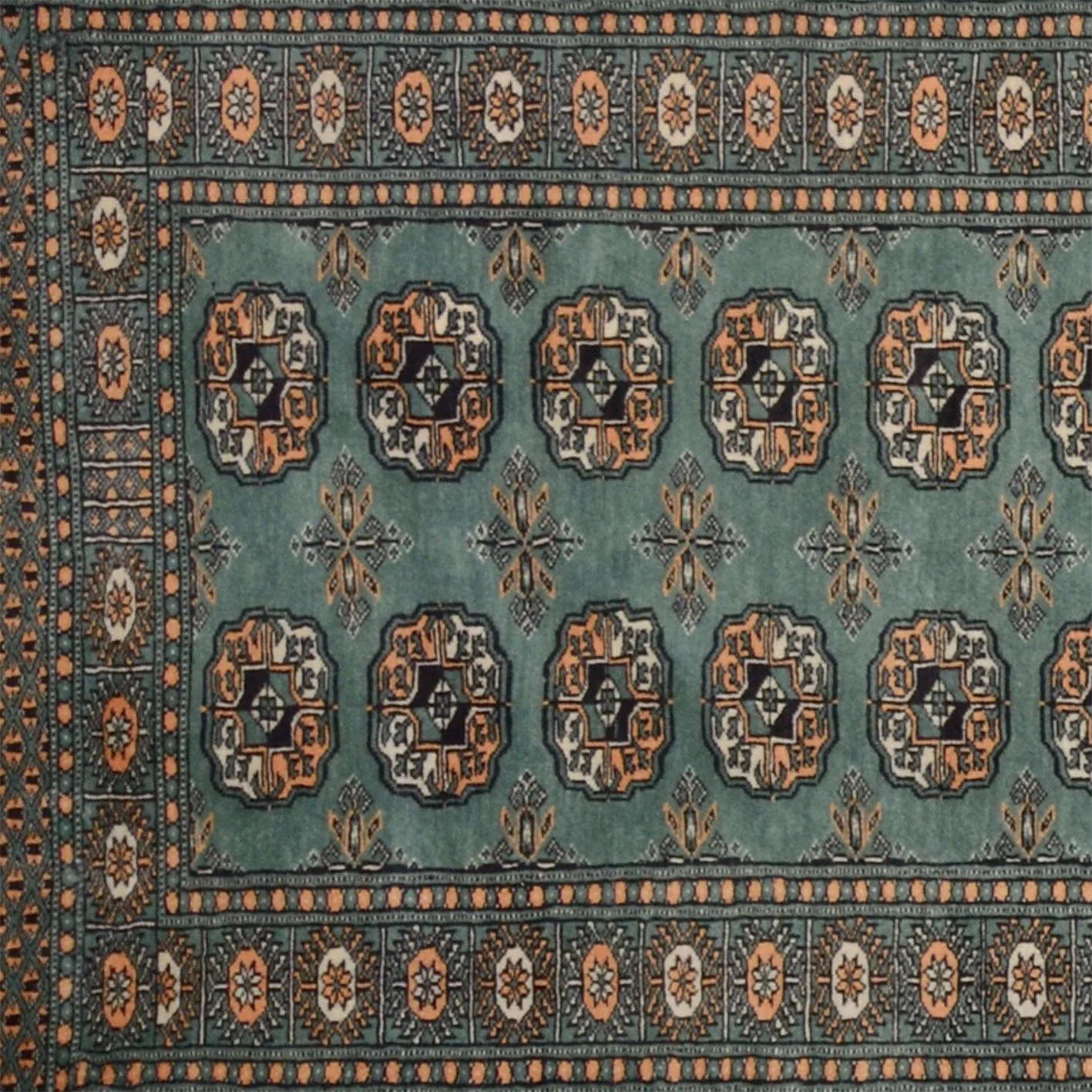 Wool Pakistani Rug 80 × 314 cm, hand-knotted - Image 4
